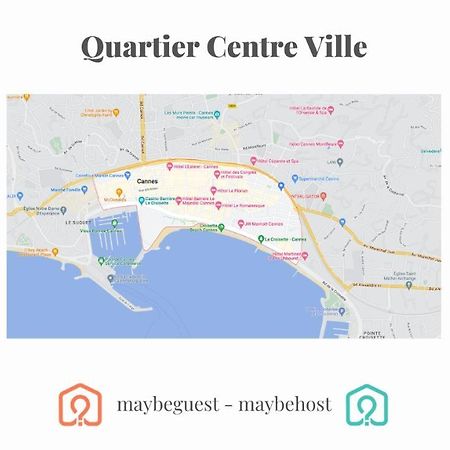 C034-Appt Fonctionnel - Centre Cannes Ngoại thất bức ảnh